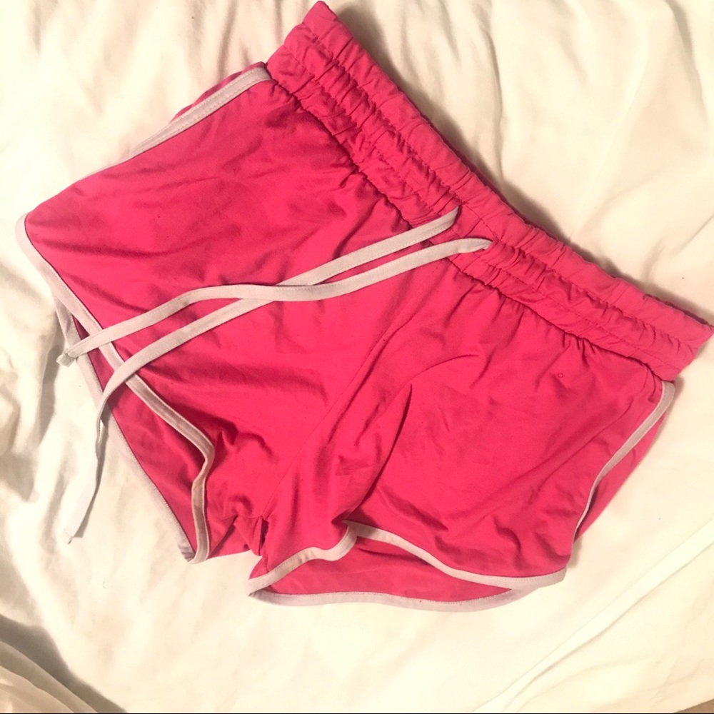 Hot Pink Athletic Shorts